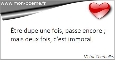 poeme dupe